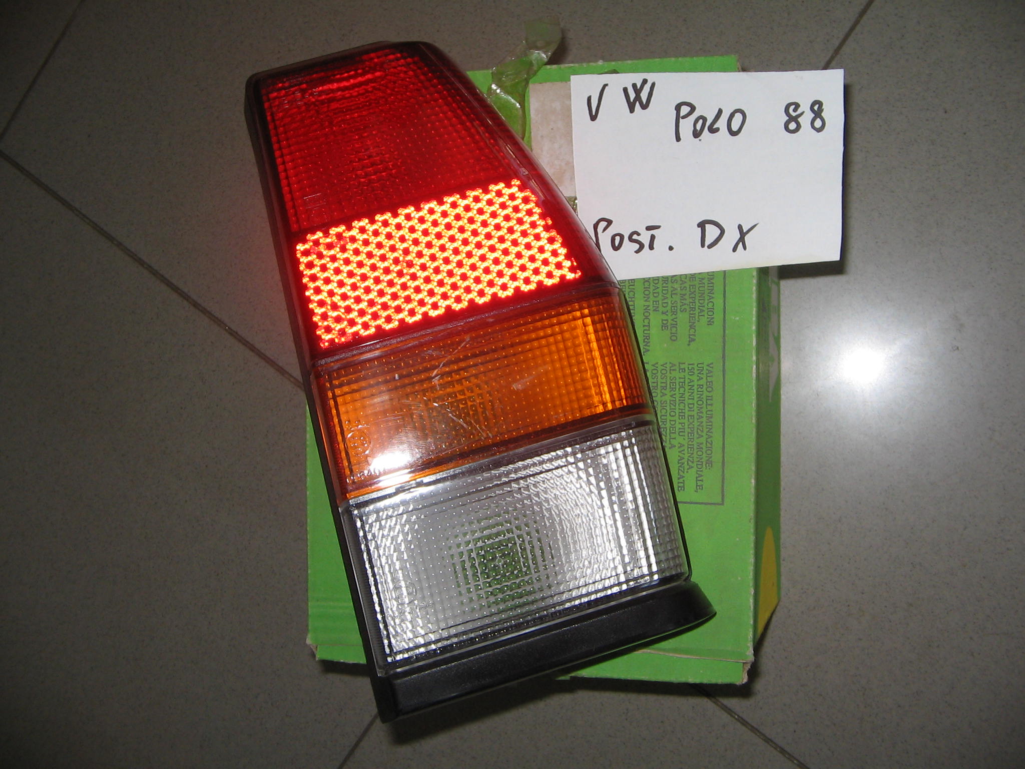 VOLKSWAGEN POLO FANALINO NUOVO N. 20802